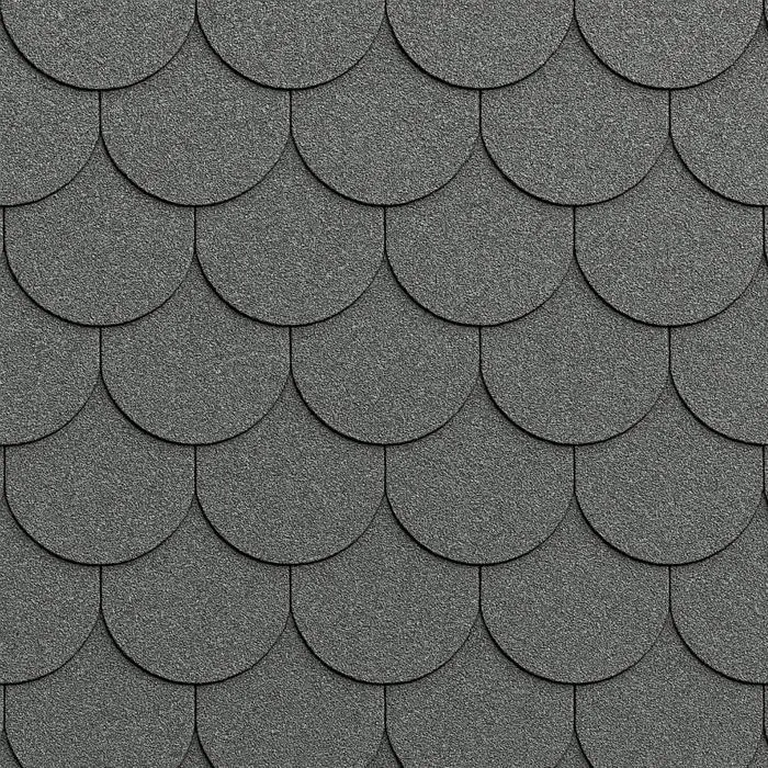 Bardeaux bitumineux Beaver, couleur noir - bitume toiture 3m2 - Timbela B-GREY