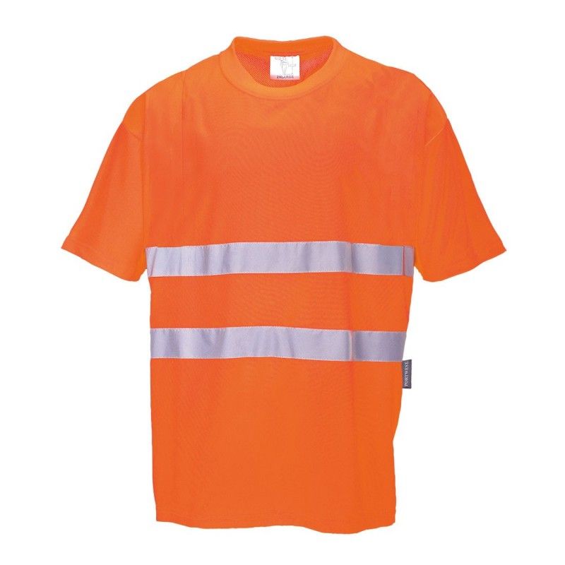 T-shirt Confort Coton Orange M