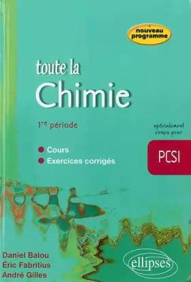 Toute la Chimie PCSI - 1re période