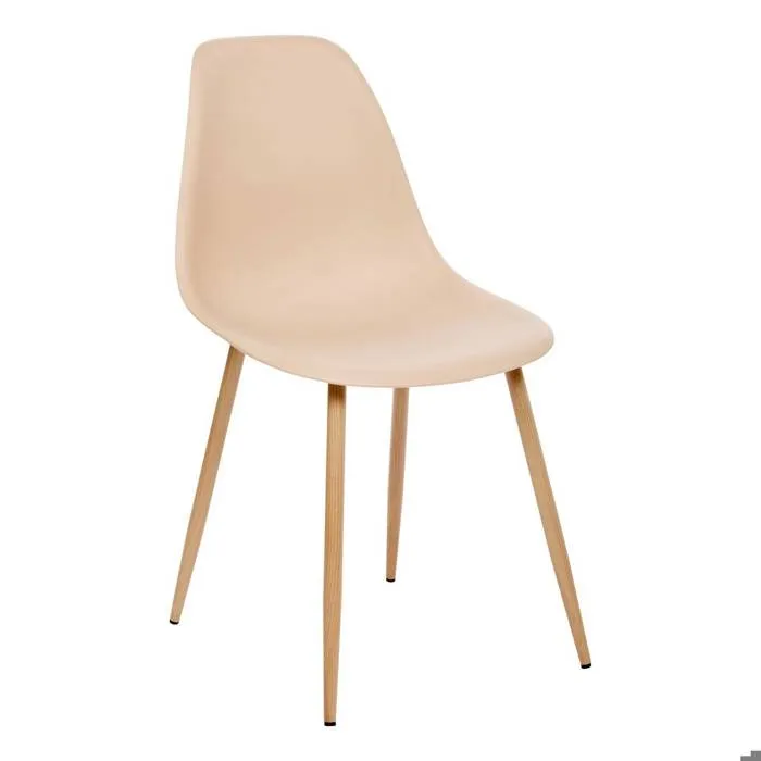 Chaise Taho 46x86cm beige - Atmosphera Créateur d'intérieur