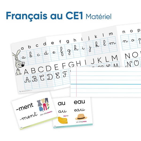 Français avec Fil et Lulu: CE1 - Matériel