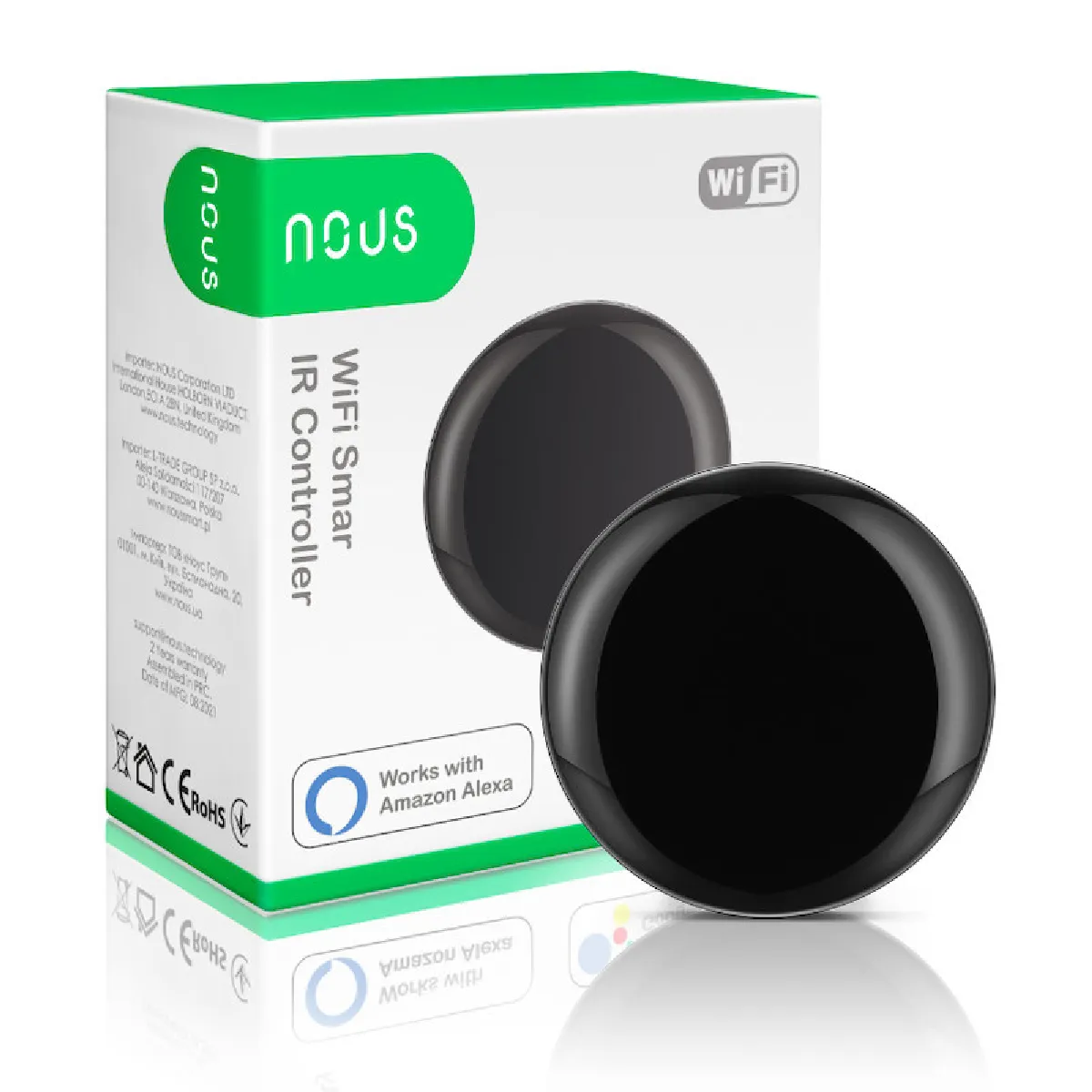 Contrôleur Infrarouge Intelligent Wifi Tuya - Nous-l5 - Nous