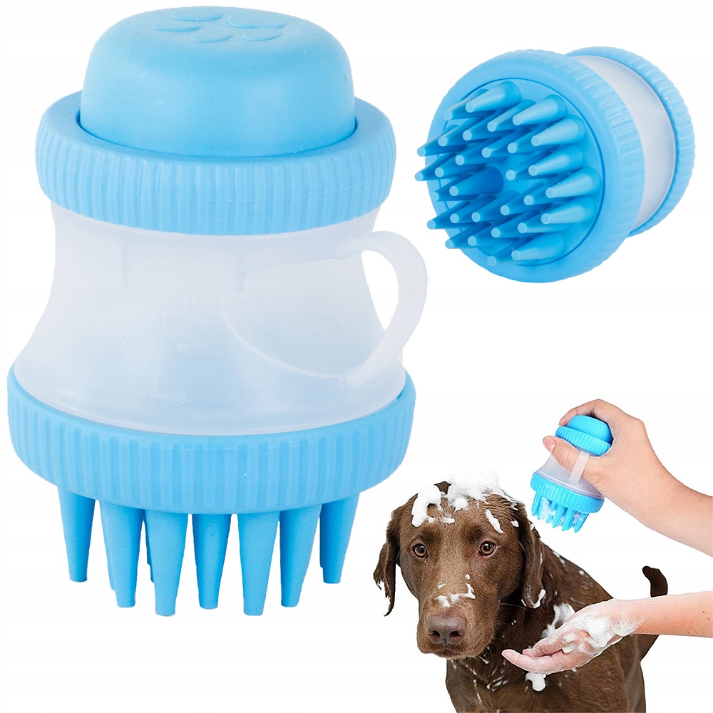 Gobelet De Lavage Pour Chien 790-9 Bleu (180) Gaba
