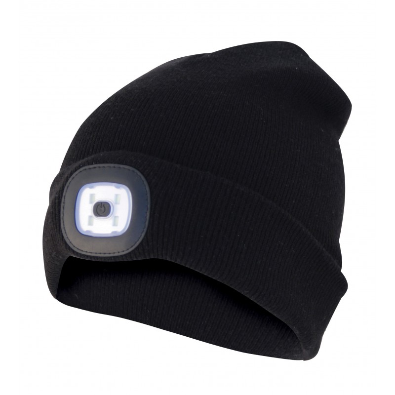 Bonnet Avec Éclairage Avant Led, Bonnet Tricoté Avec Éclairage Led Idéal Pour Le...