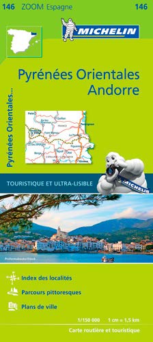 Carte Zoom Pyrénées Orientales, Andorre