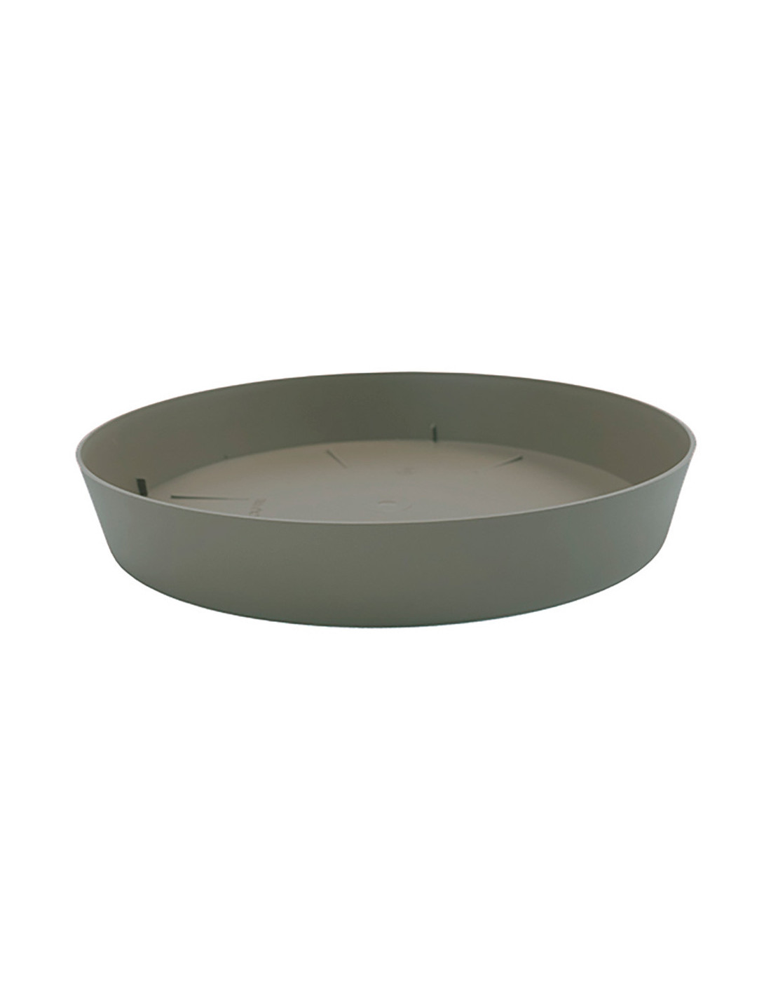 Plastiken Plateau Pour Pot A Fleurs 20 Cm Collection Tes- Taupe