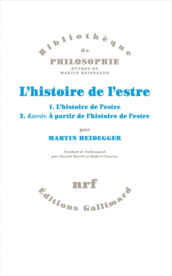 L'histoire de l'estre - 1. L'histoire de l'estre. 2. Koivóv. À partir de l'histoire de l'estre