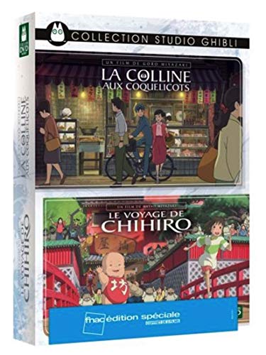 Coffret Ghibli 2 films: la colline aux coquelicots - le voyage de Chihiro