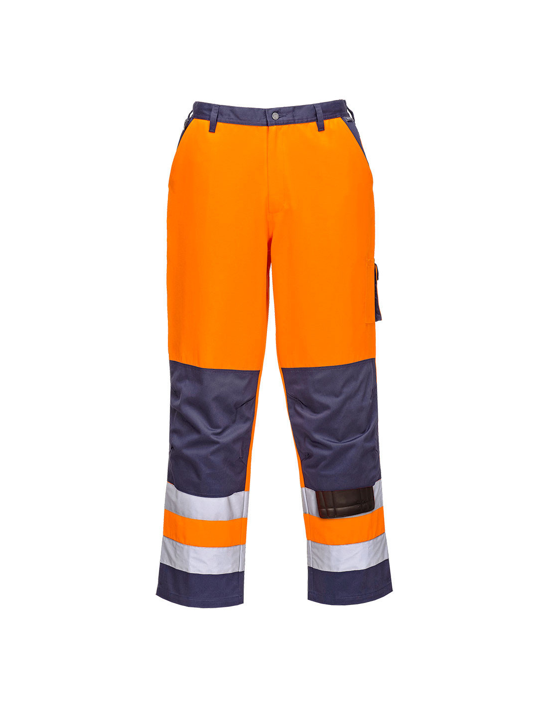 Portwest - Pantalon Hv Lyon Couleur: Orange/marine Taille L