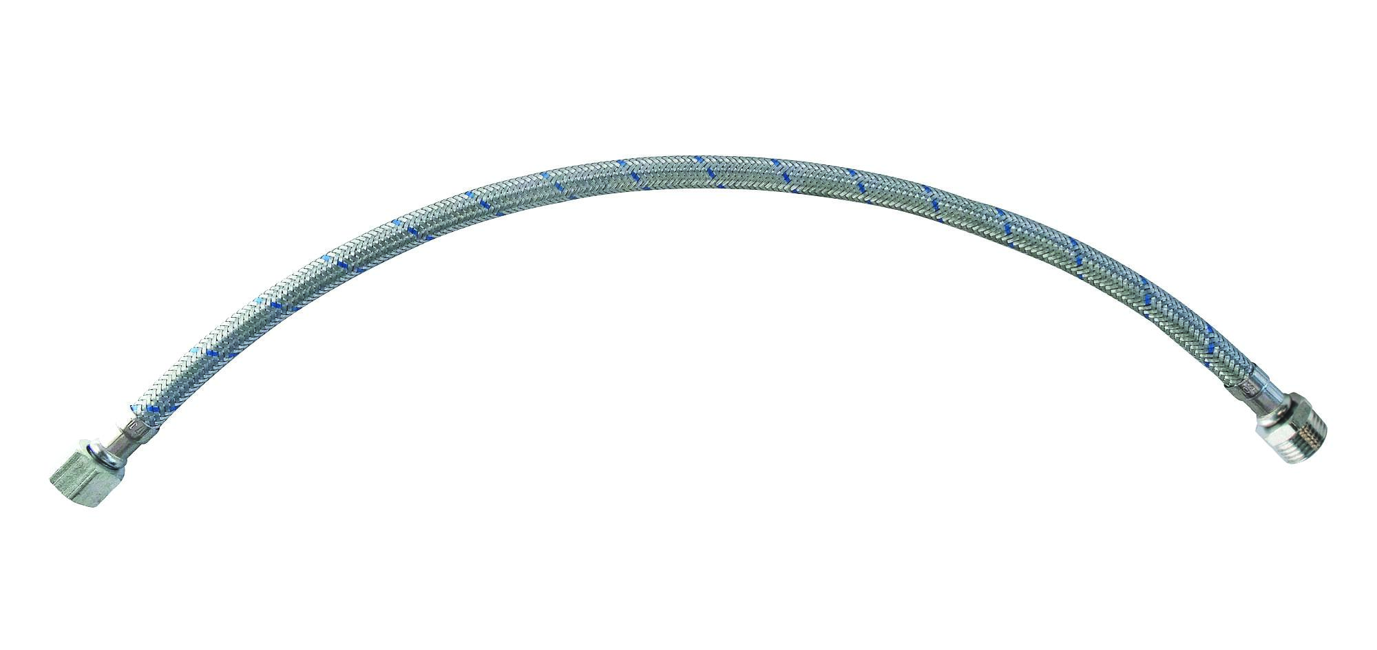 Flexible Fuel Galva Dn10 750 Mm Femelle 12/17