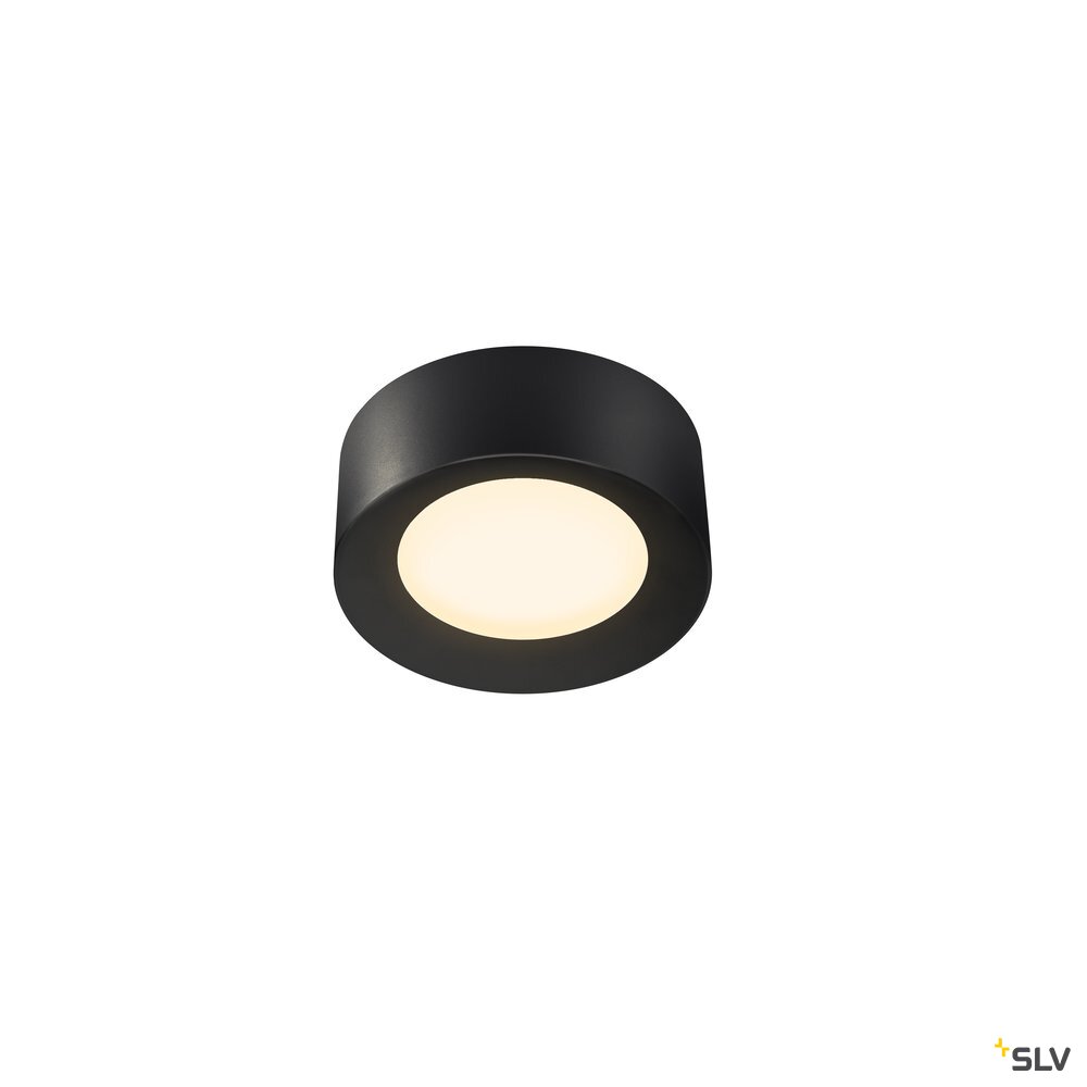 Slv - Plafonniers Intérieurs Led Fera 25 Plafonnier Intérieur Noir Mat Led 195w 3000k/4000k Variable Dali 1002968