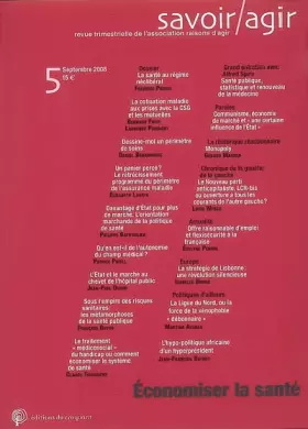 Économiser la santé (septembre 2008)