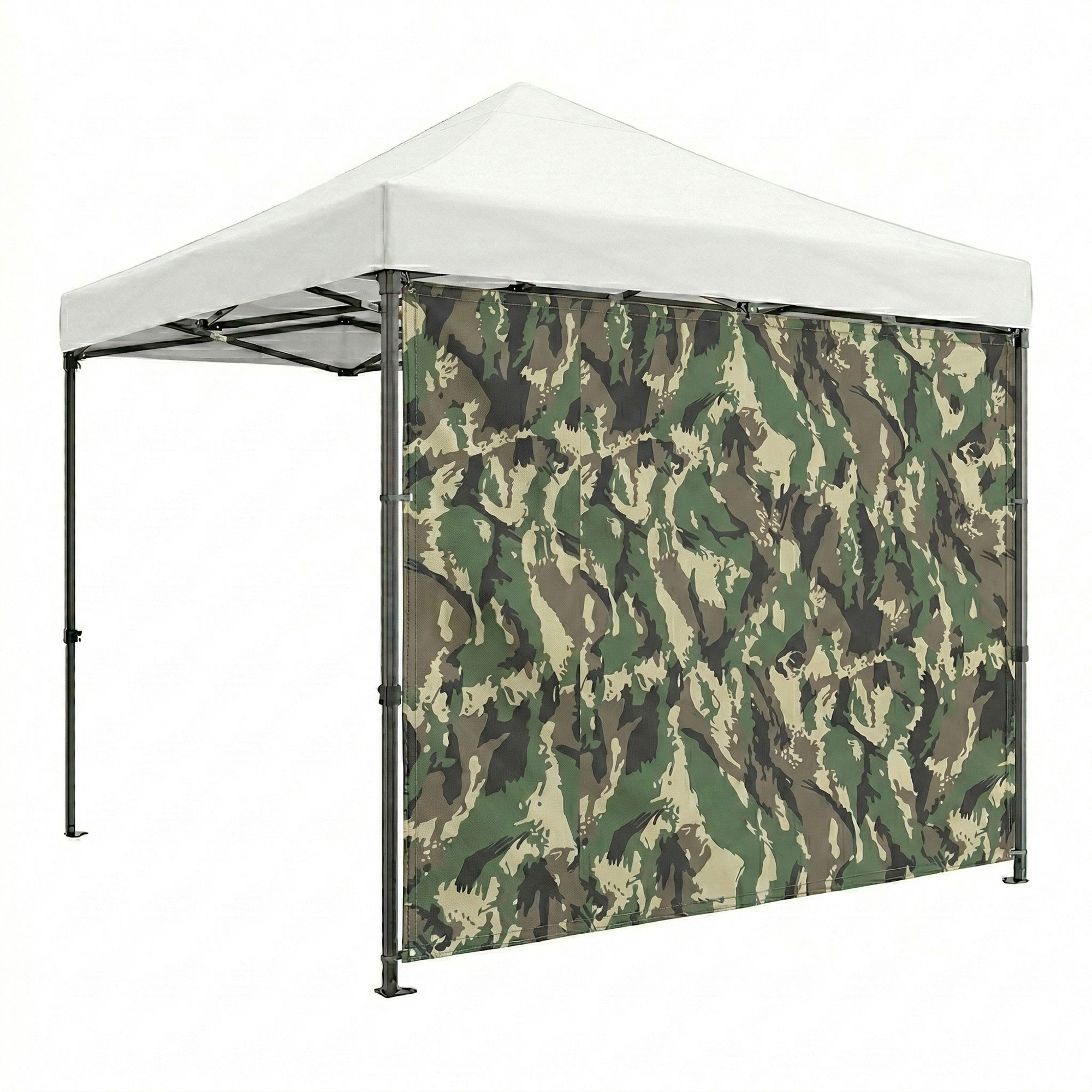 Toile Latérale Pour Gazebo De Jardin 300x200 Cm En Pvc Camouflage