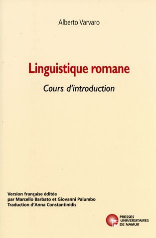 Linguistique romane: cours d'introduction