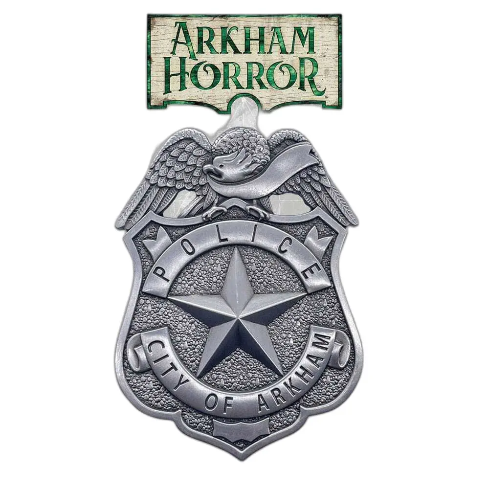 Réplique édition limitée Fanattik Arkham Horror Police Badge