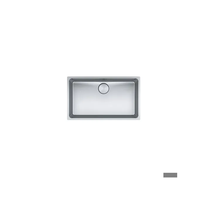 Evier Franke Mythos MYX110-70 Inox Lisse - Inox Lisse - Vidage: Automatique