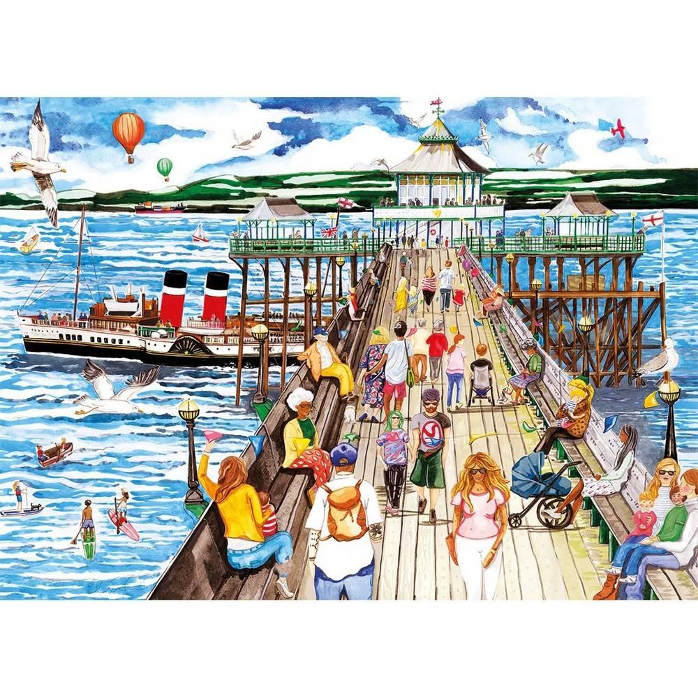 Gibsons Clevedon Pier Jeu De Puzzle 1000 Pièce(s)