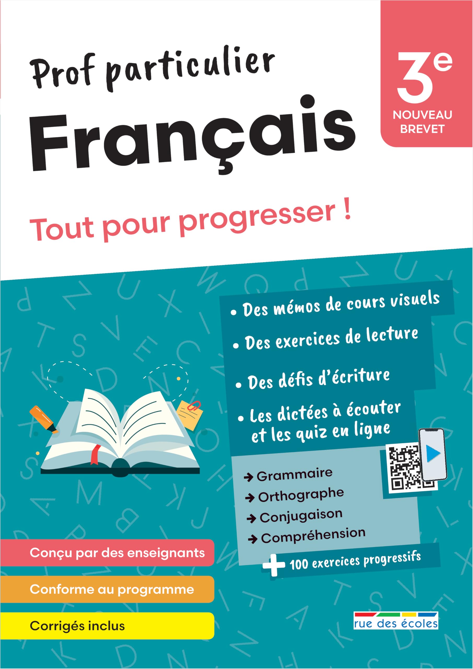 Prof particulier: Français: 3e - Tout pour progresser!