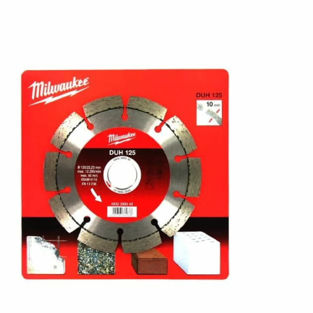 Disque diamant DUH 125 mm MILWAUKEE 4932399540