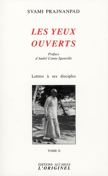 Les yeux ouverts - lettres à ses disciples