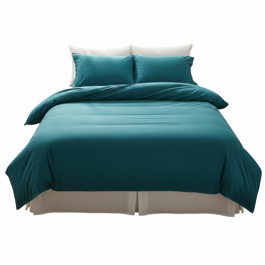 Housse De Couette 140 X 200 Cm Contemporain Uni Canard