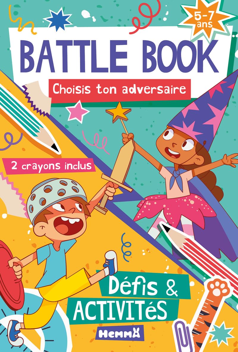 Battle Book - Défis & activités: Choisis ton adversaire