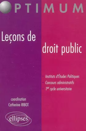 Leçons de droit public