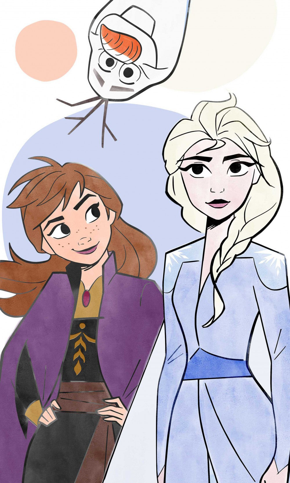 Serviette De Toilette Disney Frozen Family, Serviette De Toilette, Serviette De Toilette 30x50cm