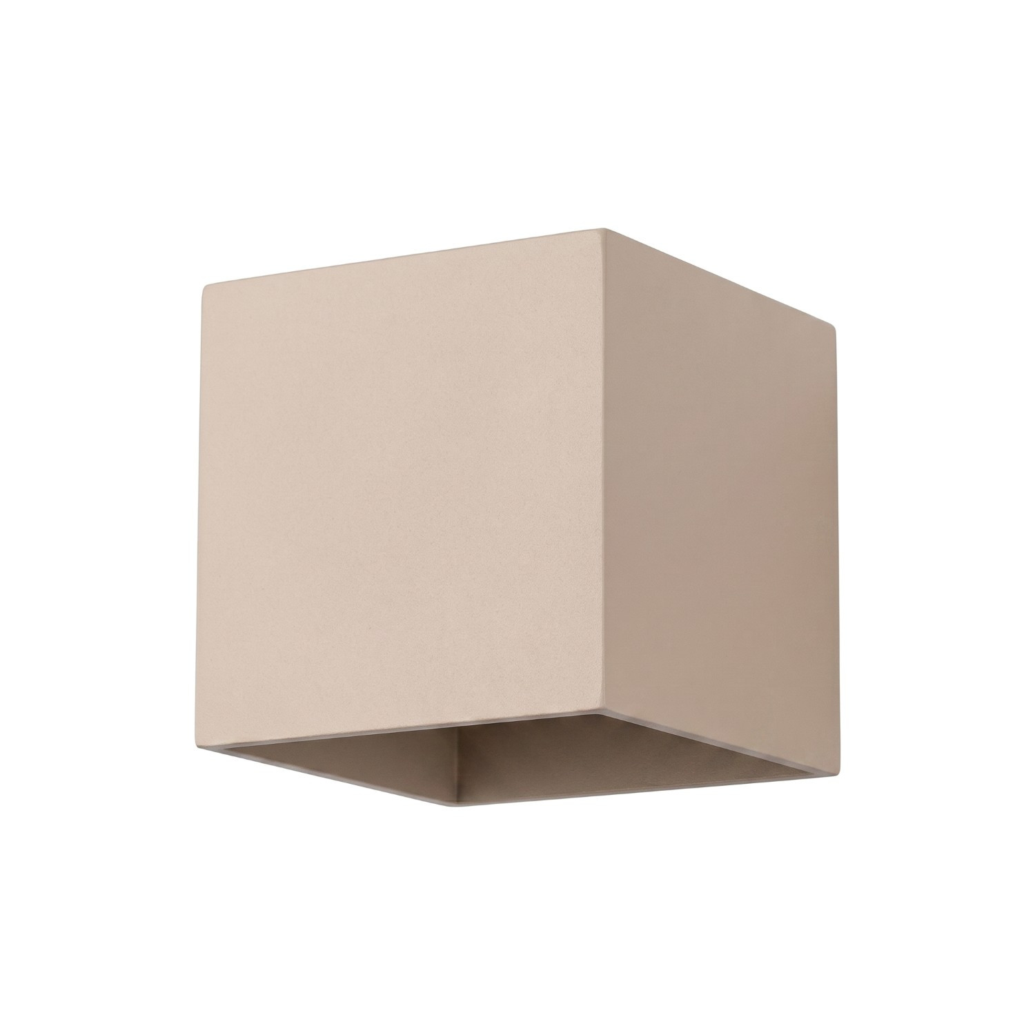 Appliques Quad Aluminium Taupe 1xg9 10cm Sollux