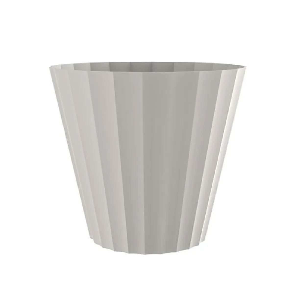 PLASTIKEN Pot Doric Maceta - 32 x 29 cm - Ecru