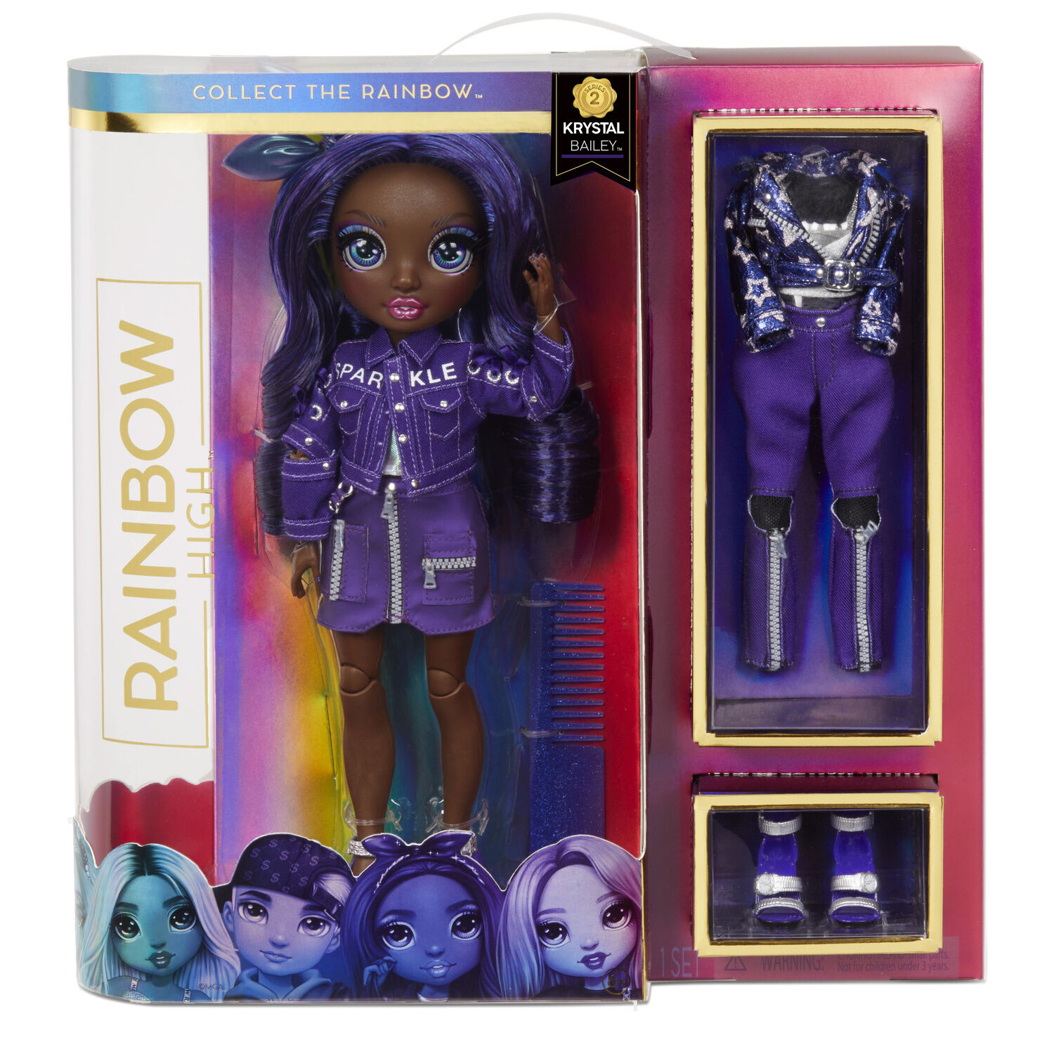 Poupée Rainbow High Fashion Doll- Krystal Bailey LITTLE TIKES