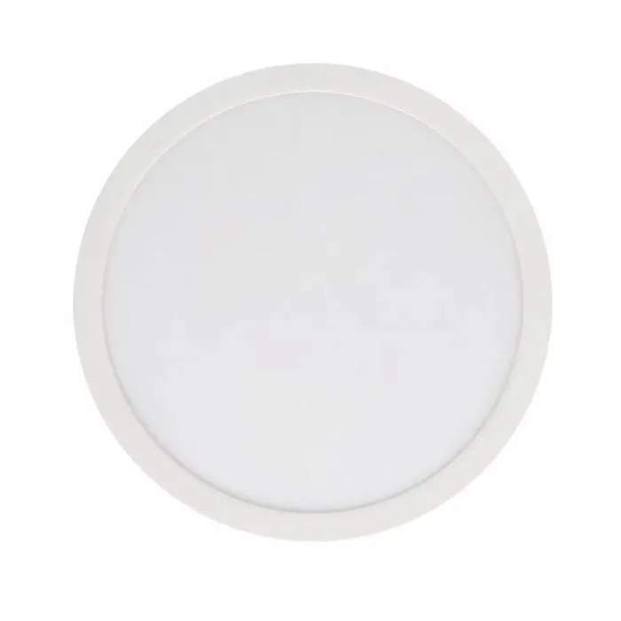 Plafonnier LED encastrable et en saillie 300 mm 24W IP44 Lumière Coupe orientable Ultra fin 17mm