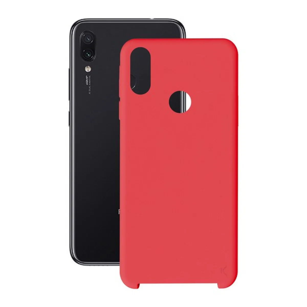Ksix B9070cor06 Coque De Protection Pour Téléphones Portables Rouge