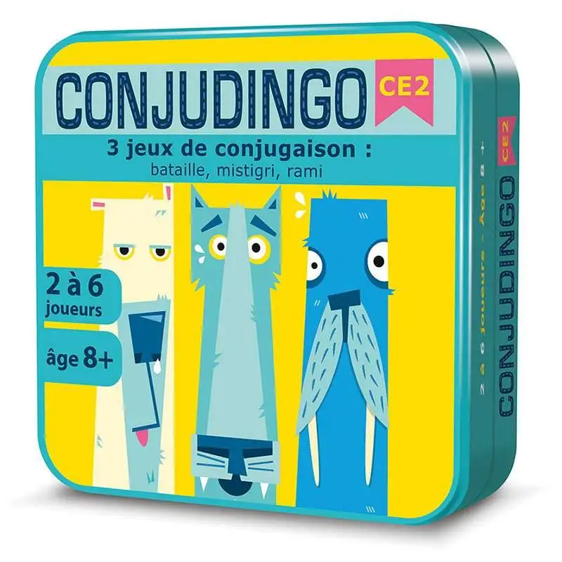 Jeu D'apprentissage - Conjudingo Ce2 - Jeu De Conjugaison