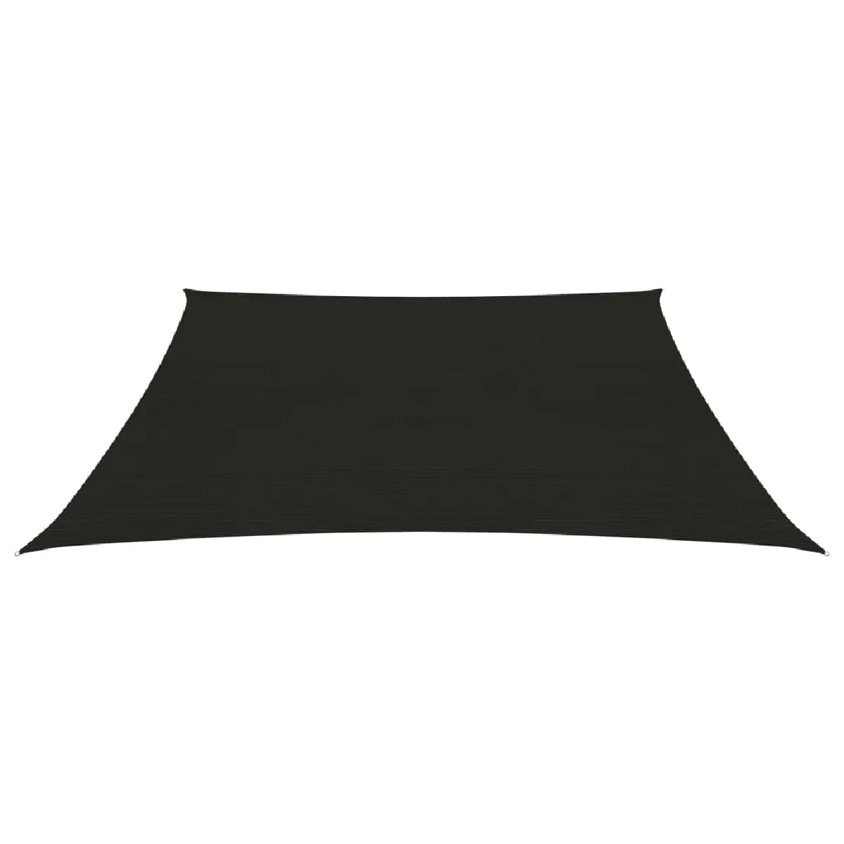 Voile Toile D'ombrage Parasol 160 G/m² 2 X 2 M Pehd Noir 02_0009187