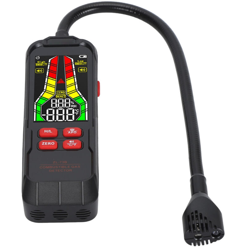 Détecteur De Gaz Multifonction Haute Précision, Boîtier Abs Portable Pour Cuisine Ou Usage Industriel