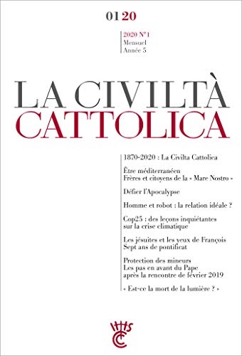 La civiltà cattolica: janvier 2020