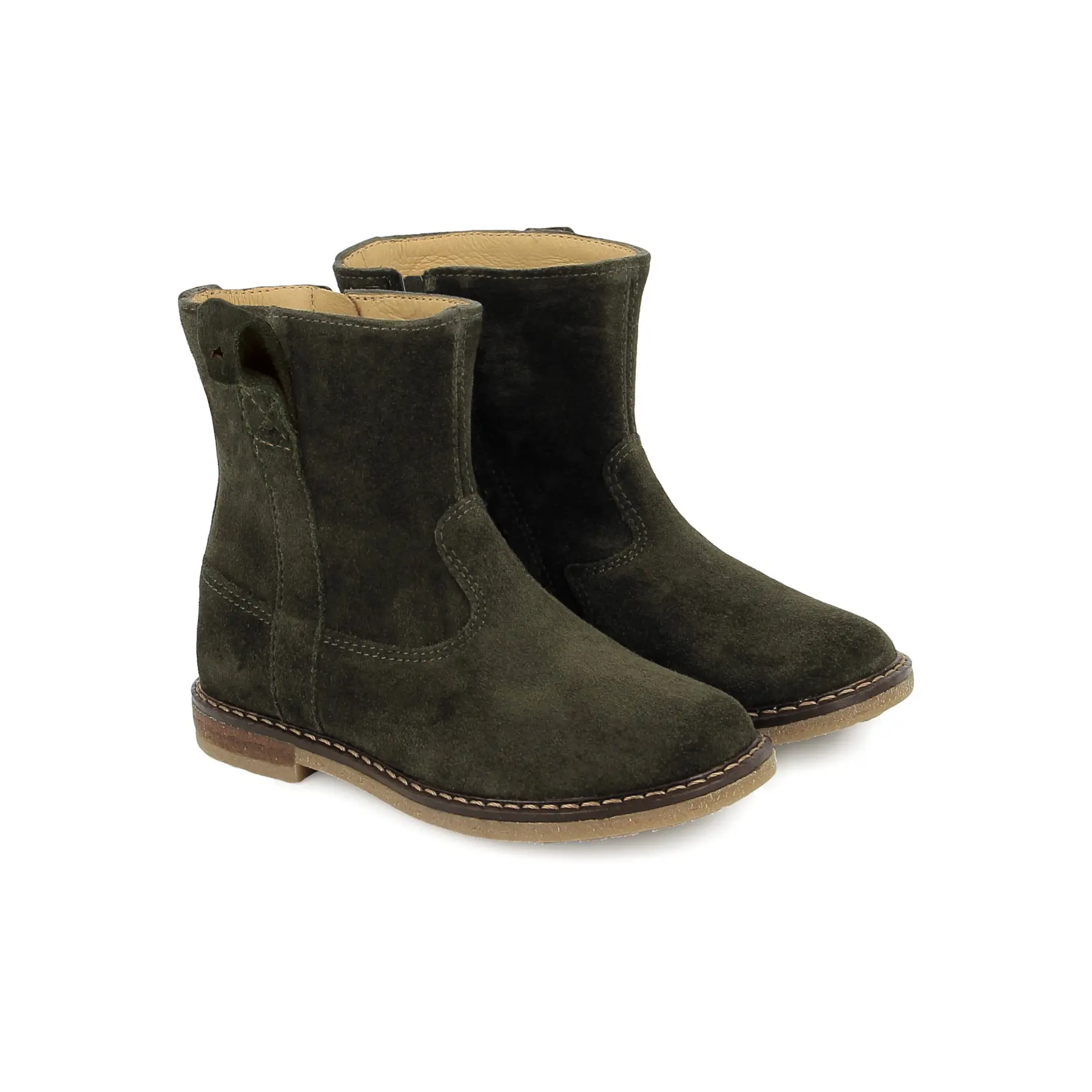 Bottines montantes zippé enfant Bonton Escape