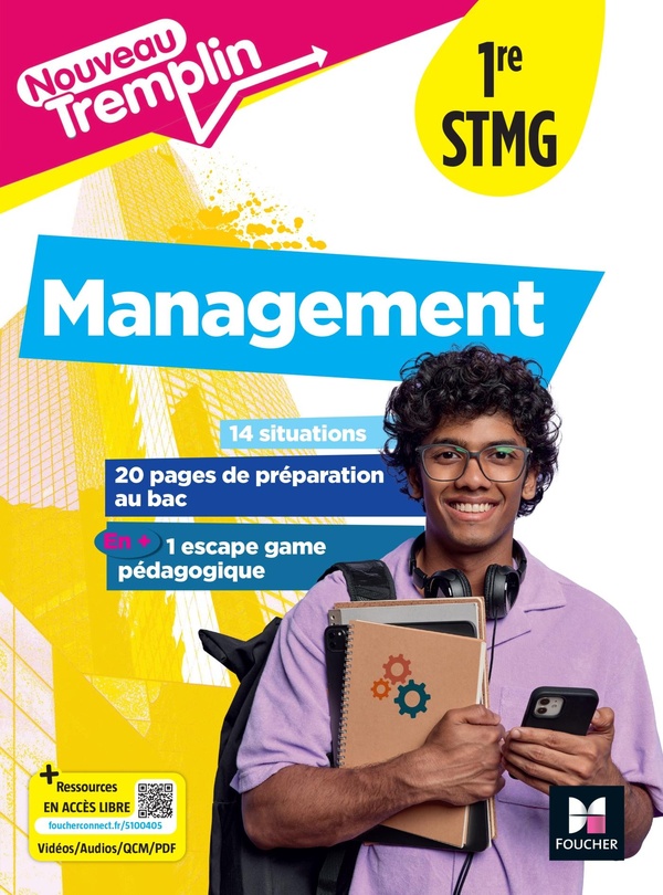 Nouveau Tremplin: Management - 1re STMG - Livre élève