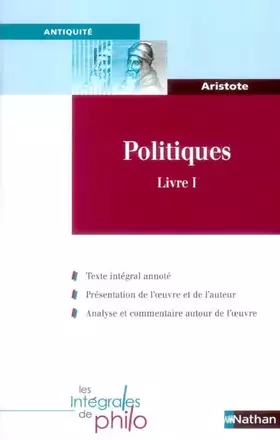 Politiques: Livre I - Aristote, Pierre Pellegrin