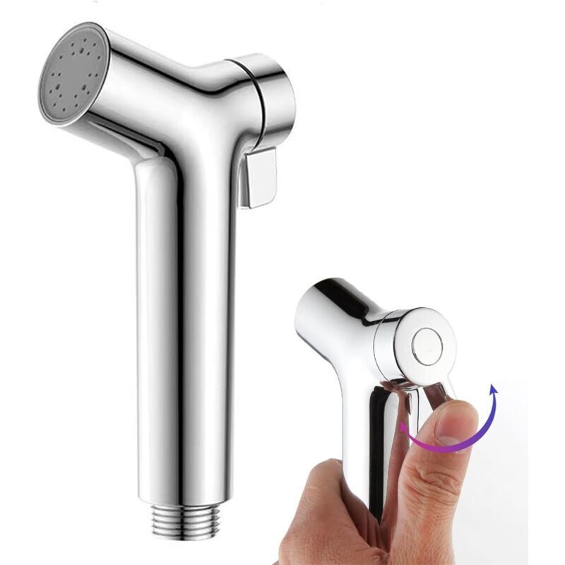 Douchette De Toilette Bidet À Main Réglable Pour L'Hygiène Personnelle Et Les Soins De Nettoyage
