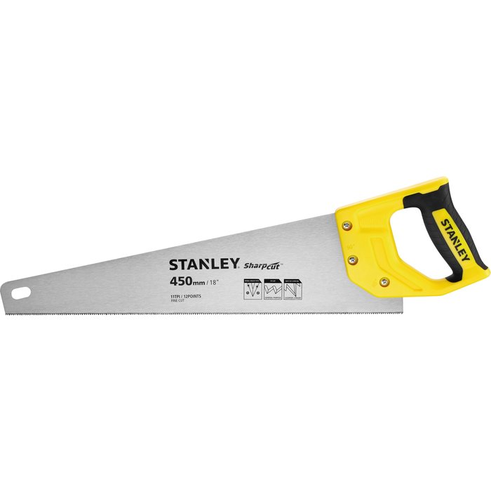 Scie Égoïne Stanley Sharpcut Coupe Rapide Et Précise Du Bois - Stanley