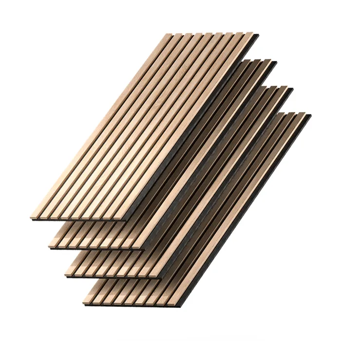 Panneau acoustique 4 pièces chêne 120x40cm