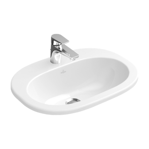 Vasque a encastrer VILLEROY ET BOCH O.Novo Blanc