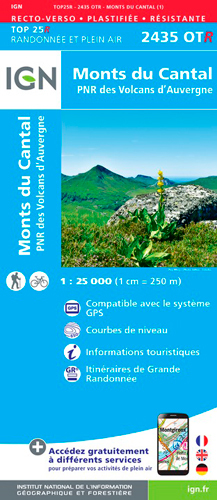 2435Otr Monts Du Cantal.Pnr Des Volcans D'Auvergne