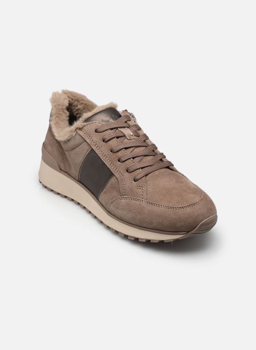 CAPRICE Basket, beige, en Cuir, P.36