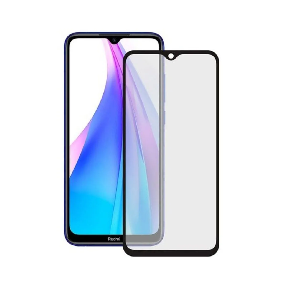 Écran De Protection En Verre Trempé Xiaomi Redmi Note 8t Ksix Full Glue 2.5d
