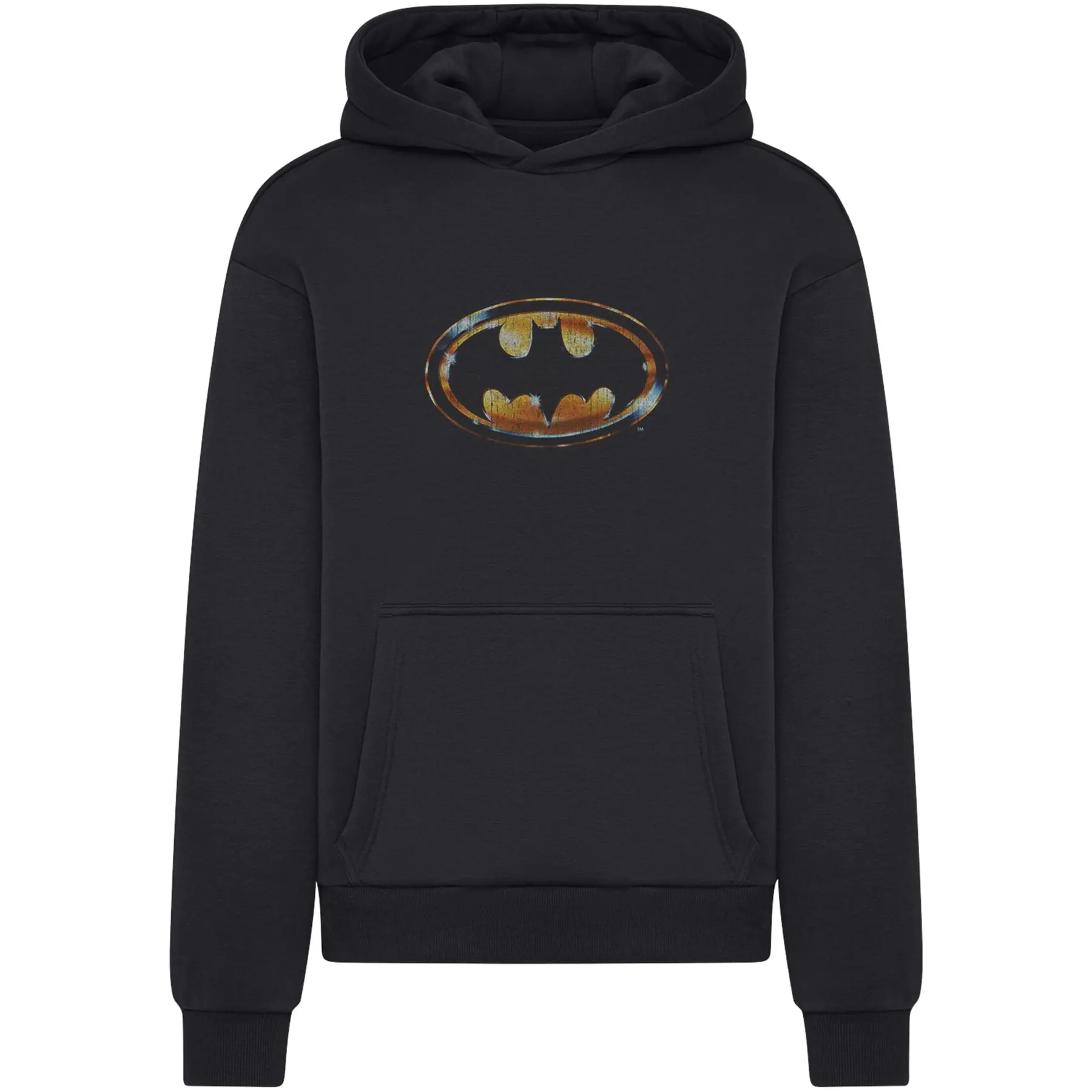 Sweatshirt à capuche Merchcode Batman 1989 Logo Fluffy