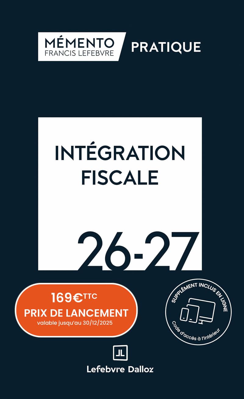 Mémento expert: Intégration fiscale (édition 2026/2027)