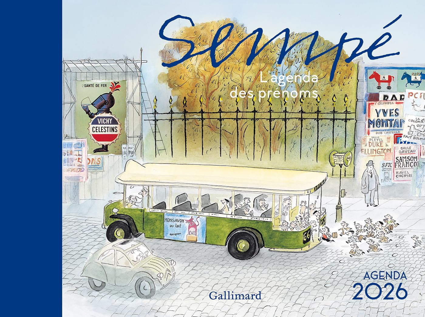Agenda Sempé: L'agenda des prénoms (édition 2026)